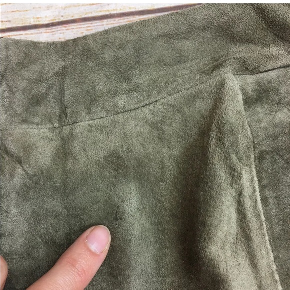 H&M genuine suede mini skirt with pockets 32/2 XS - Picture 6 of 10